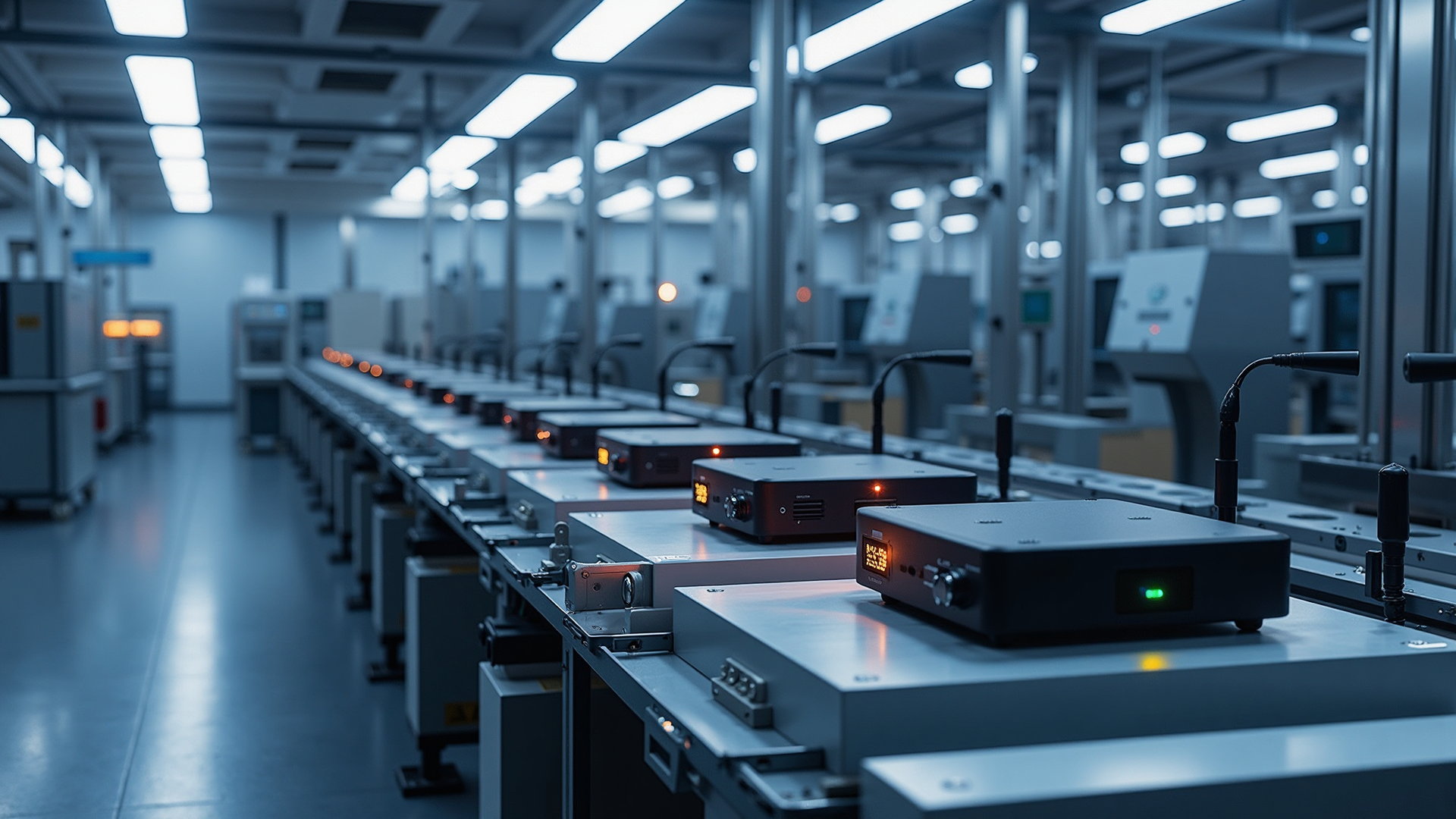 Manufacturing and testing scene 4